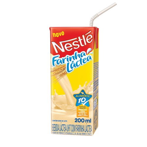 Bebida Láctea Nestlé Farinha Láctea 200ml