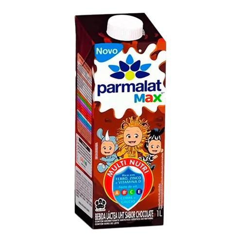 Bebida Láctea Parmalat Max Chocolate 1 Litro