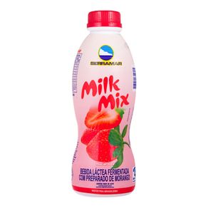 Bebida Láctea Polpa de Morango Milk Mix 900g
