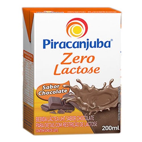 Bebida Lactea Uht Piracanjuba 200ml Sem Lactose