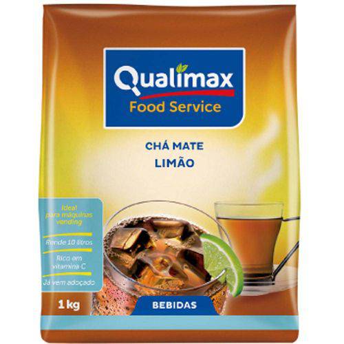 Bebida Mate Chá Limão Qualimax Food Service Pacote de 1 Kilo