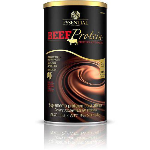 Beef Whey Protein Cacau - Essential Nutrition - 480g