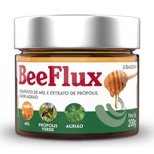 Beeflux Composto de Mel e Própolis Sabor Agrião Baldoni 200g