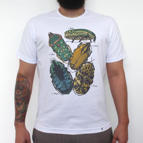 Beetles - Camiseta Clássica Masculina
