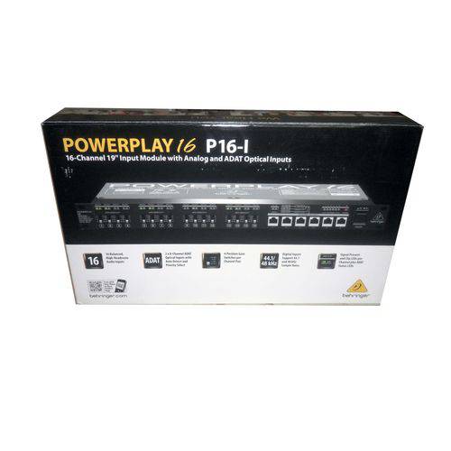 Behringer Powerplay P16-i 16-canais Input Module
