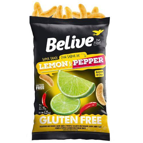 Belive Sabor Lemon Pepper 35g - 6vl