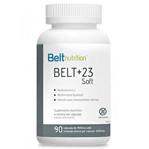 Belt +23 Soft Belt Nutrition C/ 90 Cápsulas