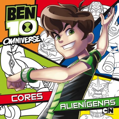 Ben 10 Omniverse Cores Alienígenas - Livro de Colorir