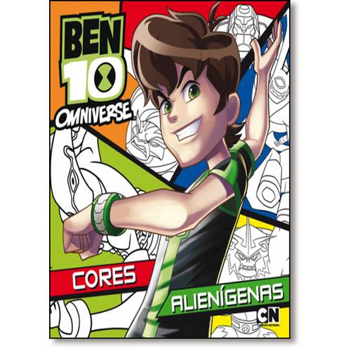 Ben 10 Omniverse Cores Alienígenas - Livro de Colorir
