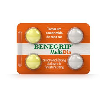 Benegrip Multi Dia 4 Comprimidos