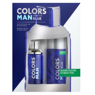 Benetton Colors Man Blue Kit - Eau de Toilette + Desodorante Kit