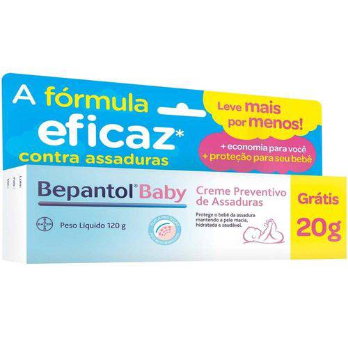 Bepantol Baby Bayer Leve 120g Pague 100g