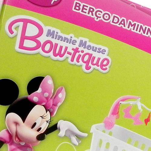 Berço Minnie Mouse Bow-Tique Disney Rosa - Xalingo
