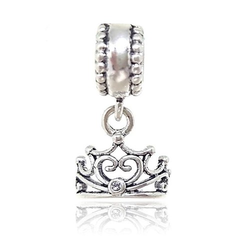 Berloque de Prata Coroa Princesa - 08615