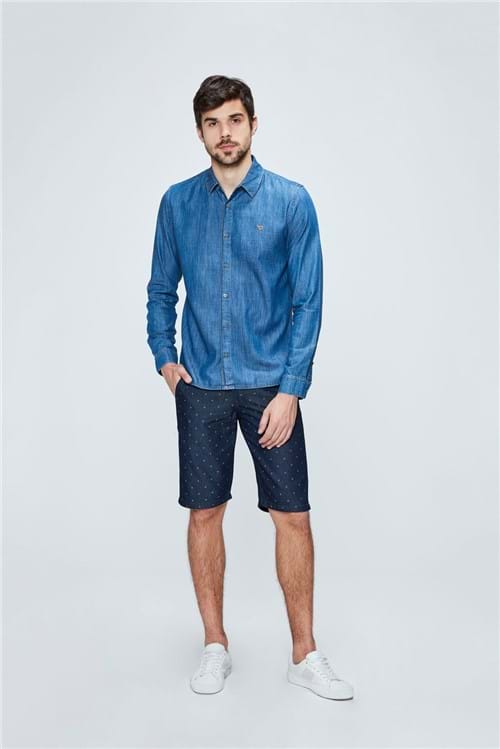 Look Masculino Camisa Jeans