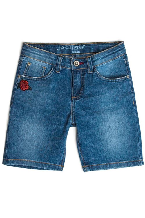 Bermuda Jeans Infantil Feminino Stone STONE/04
