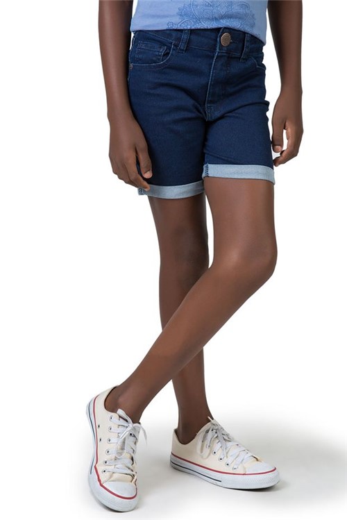Bermuda Jeans Infantil Feminino Stone STONE/08