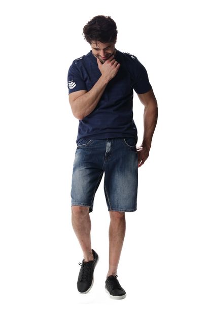 Bermuda Jeans Masculina - 256878 40