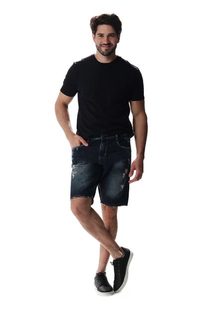 Bermuda Jeans Masculina - 256927 38