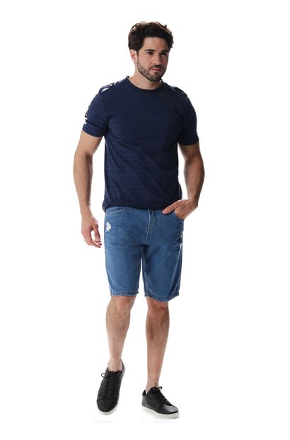 Bermuda Jeans Masculina - 257090 38
