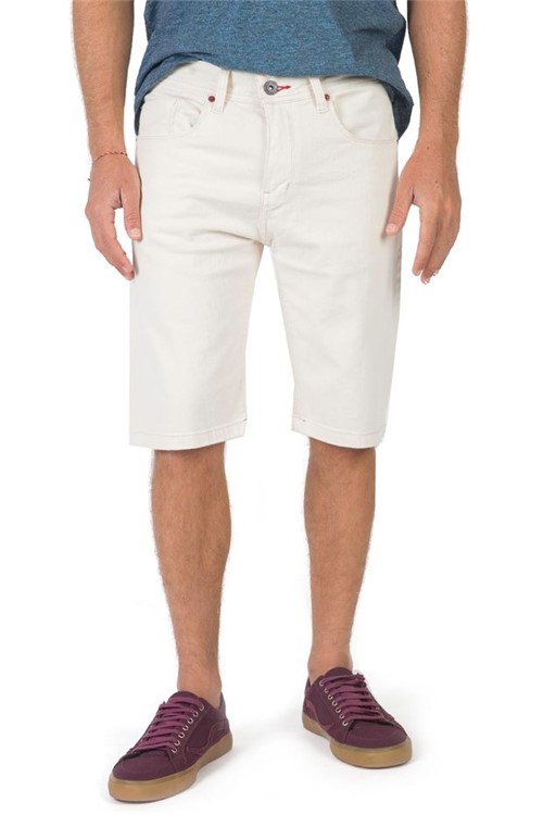 Bermuda Jeans Off White Off White/38