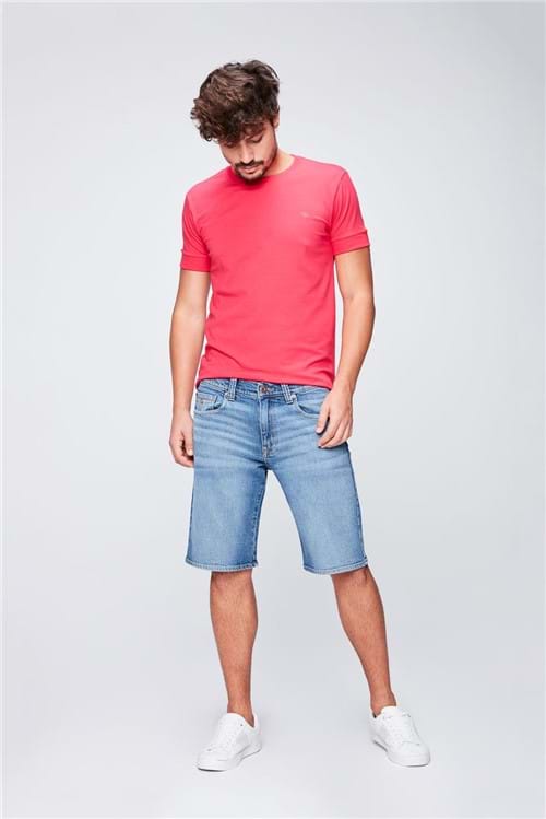 Bermuda Jeans Skinny Masculina