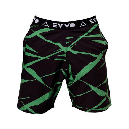 Bermuda Short Evvo™ Green Crossfit Training