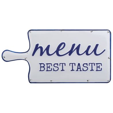 Best Taste Adorno Parede Branco/azul