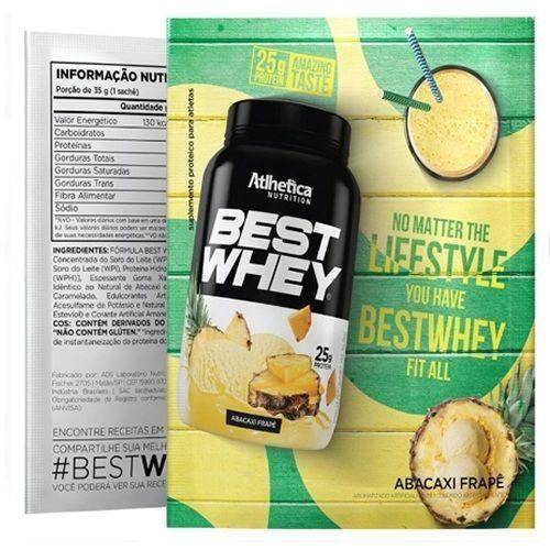 Best Whey - 15 Sachês de 35g - Abacaxi Frapê - Atlhetica Nutrition
