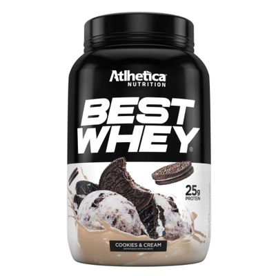 Best Whey 900g - Atlhetica Nutrition Best Whey 900g Cookies - Atlhetica Nutrition