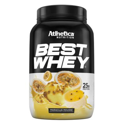Best Whey 900g - Atlhetica Nutrition Best Whey 900g Mousse de Maracujá - Atlhetica Nutrition