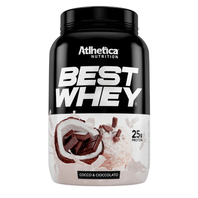 Best Whey 900g - Atlhetica Nutrition Best Whey 900g Prestígio Coco com Chocolate - Atlhetica Nutrition