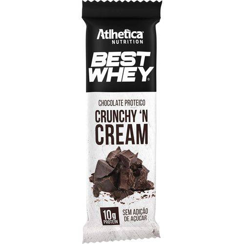 Best Whey Chocolate Proteico 50g - Atlhetica - Crunchy 'N Cream