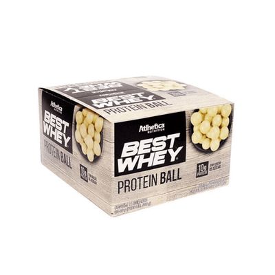 Best Whey Protein Ball Caixa 12x50g Atlhetica Nutrition Best Whey Protein Ball Caixa 12x50g Chocolate Branco Atlhetica Nutrition
