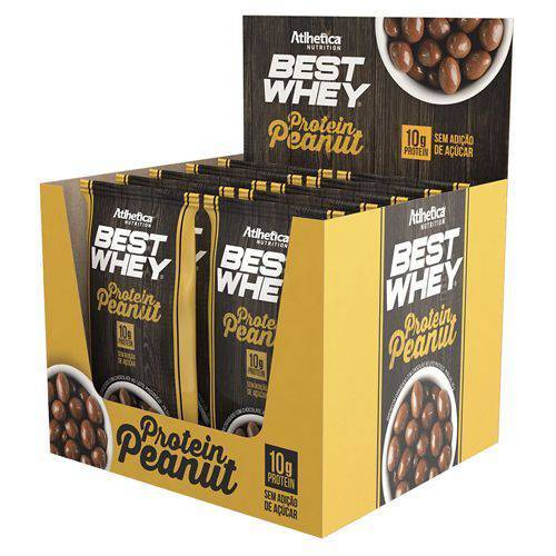 Best Whey Protein Peanut - 12 Unidades - Atlhetica Nutrition