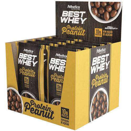 Best Whey Protein Protein Peanut (12 Unidades 50g) - Atlhetica Nutrition