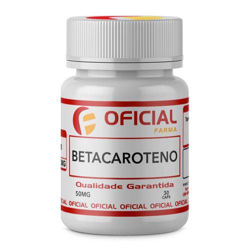 Betacaroteno 50Mg 30 Cápsulas