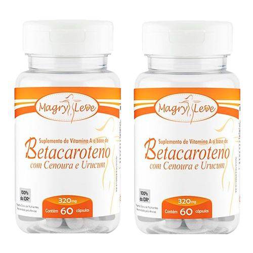 Betacaroteno - 2 Un de 60 Cápsulas - Apisnutri
