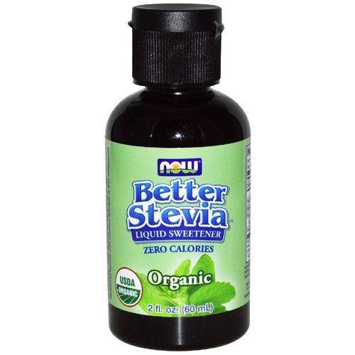 Better Stevia Organic (60ml) - Now Foods