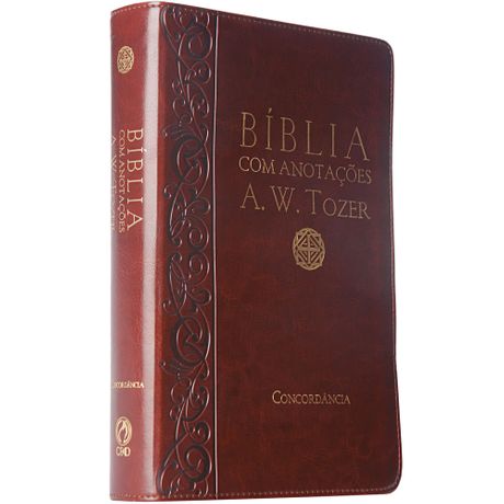 Bíblia A. W. Tozer com Anotações Vinho