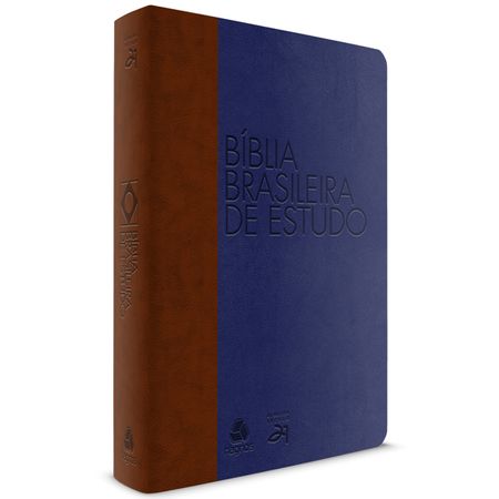 Bíblia Brasileira de Estudo Azul e Marrom