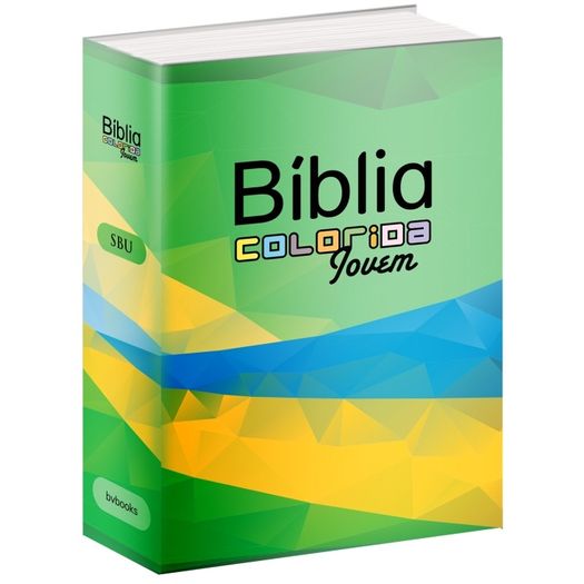 Biblia Colorida Jovem Capa Brasil - Bvbooks