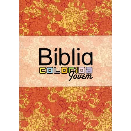 Bíblia Colorida Jovem Laranja