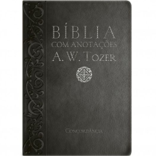 Biblia com Anotacoes a W Tozer Preta - Cpad
