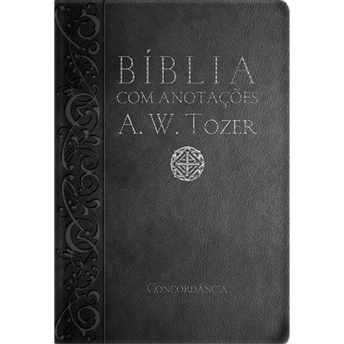 Bíblia com Anotações A. W. Tozer - Preta
