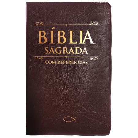 Bíblia com Referências Marrom
