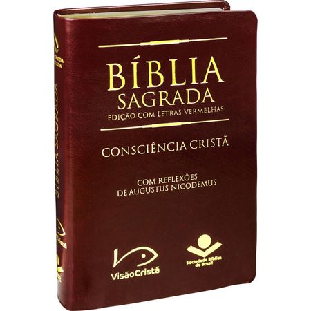 Bíblia Consciência Cristã Vinho