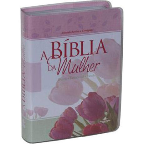 Bíblia da Mulher Almeida Corrigida Média Tulipa
