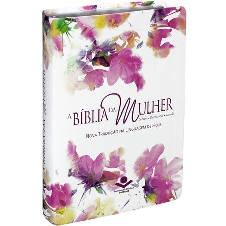 Bíblia da Mulher NTLH Média Aquarela