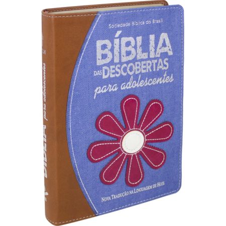 Bíblia das Descobertas para Adolescentes Flor